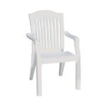 Αγόρασε STAR ΛΕΥΚΗ ΠΟΛΥΘΡΟΝΑ 57X54X90εκ. σε μοναδική τιμή στο clickforshop.gr