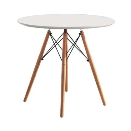 Αγόρασε RANDY OFF WHITE Φ70Χ72εκ. ΤΡΑΠΕΖΙ ΞYΛO/MDF σε μοναδική τιμή στο clickforshop.gr