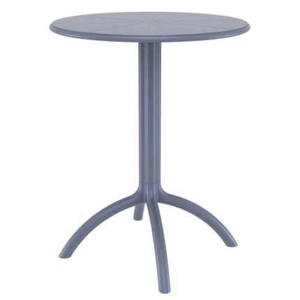 Αγόρασε OCTOPUS Φ60Χ75εκ. DARK GREY ΤΡΑΠΕΖΙ ΠΟΛ/ΝΙΟΥ σε μοναδική τιμή στο clickforshop.gr