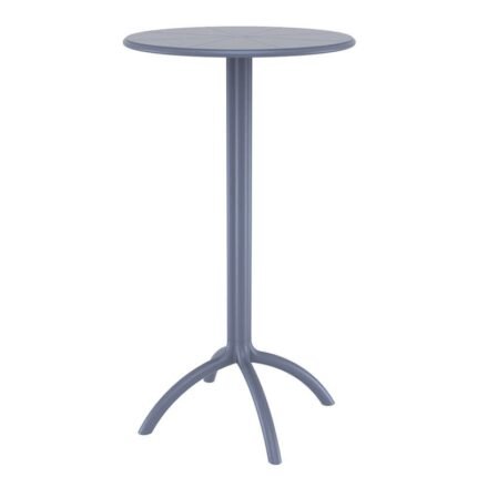 Αγόρασε OCTOPUS BAR Φ60Χ108εκ.DARK GREY ΠΟΛ/ΝΙΟΥ σε μοναδική τιμή στο clickforshop.gr