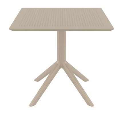 Αγόρασε SKY TAUPE 80X80X74εκ. ΤΡΑΠΕΖΙ ΠΟΛ/ΝΙΟΥ σε μοναδική τιμή στο clickforshop.gr