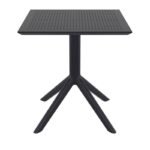 Αγόρασε SKY BLACK 70X70X74εκ. ΤΡΑΠΕΖΙ ΠΟΛ/ΝΙΟΥ σε μοναδική τιμή στο clickforshop.gr