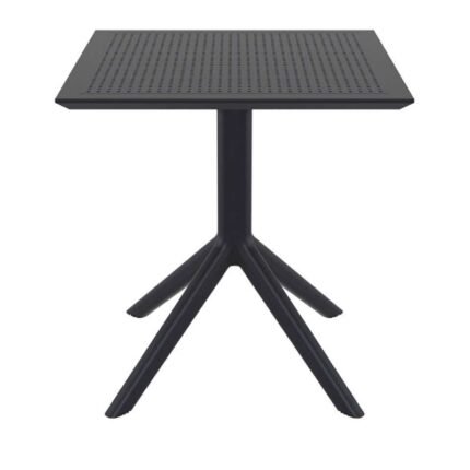 Αγόρασε SKY BLACK 70X70X74εκ. ΤΡΑΠΕΖΙ ΠΟΛ/ΝΙΟΥ σε μοναδική τιμή στο clickforshop.gr