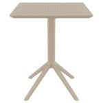 Αγόρασε SKY TAUPE 60Χ60X74εκ. ΤΡΑΠΕΖΙ ΠΤΥΣ/ΝΟ ΠΟΛ/ΝΙΟΥ σε μοναδική τιμή στο clickforshop.gr