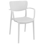 Αγόρασε LISA WHITE ΠΟΛΥΘΡΟΝΑ ΠΟΛ/ΝΙΟΥ 54X53X82εκ. σε μοναδική τιμή στο clickforshop.gr