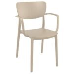 Αγόρασε LISA TAUPE ΠΟΛΥΘΡΟΝΑ ΠΟΛ/ΝΙΟΥ 54X53X82εκ. σε μοναδική τιμή στο clickforshop.gr