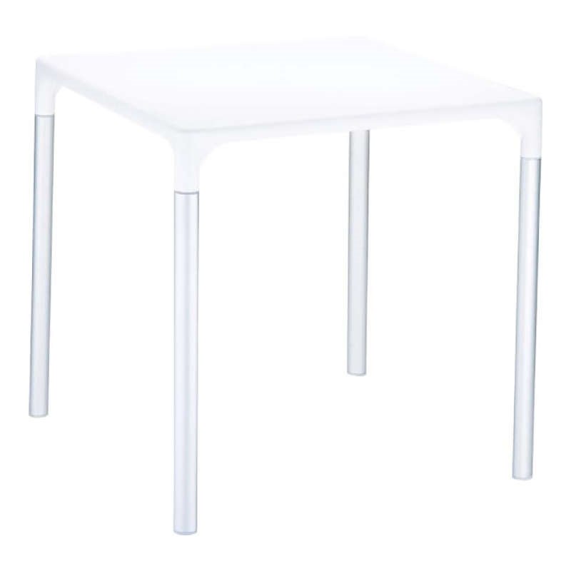 MANGO ALU. WHITE 72Χ72Χ72εκ. ΤΡΑΠΕΖΙ Αγόρασε MANGO ALU. WHITE 72Χ72Χ72εκ. ΤΡΑΠΕΖΙ σε μοναδική τιμή στο clickforshop.gr