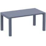 Αγόρασε VEGAS DARK GREY 100X180/220Χ75εκ. ΕΠΕΚΤ.ΤΡΑΠΕΖΙ ΠΟΛ/ΝΙΟΥ σε μοναδική τιμή στο clickforshop.gr