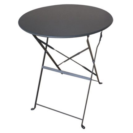 Αγόρασε ALMA Φ60Χ71εκ. ΑΝΘΡΑΚΙ ΤΡΑΠΕΖΙ ΜΕΤΑΛΛΙΚΟ ΠΤΥΣ/ΝΟ σε μοναδική τιμή στο clickforshop.gr