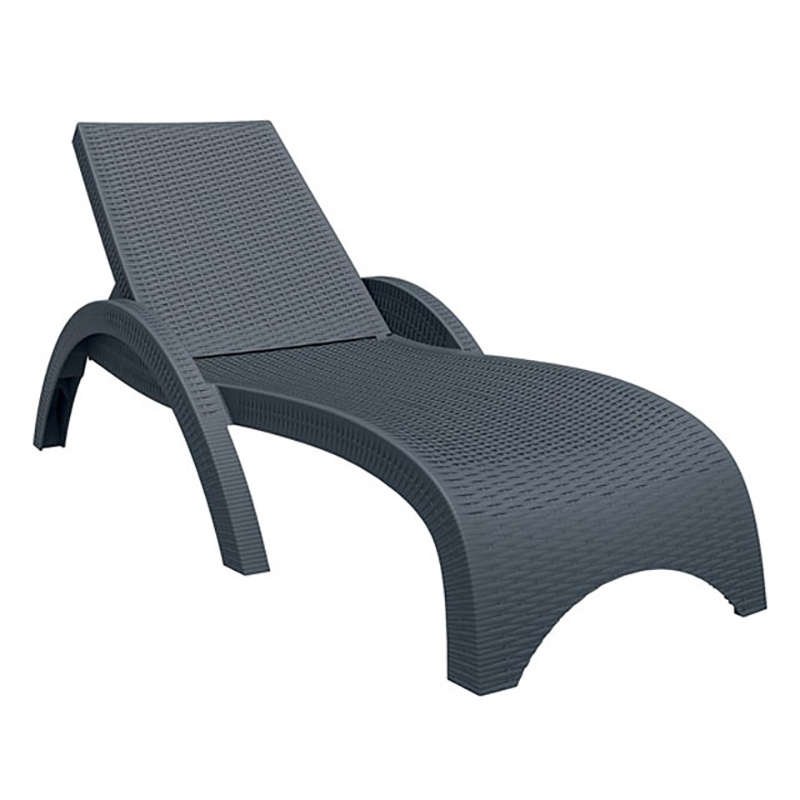 Αγόρασε FIJI ΞΑΠΛΩΣΤΡΑ DARK GREY ΠΟΛ/ΝΙΟΥ 73Χ187Χ44εκ. σε μοναδική τιμή στο clickforshop.gr
