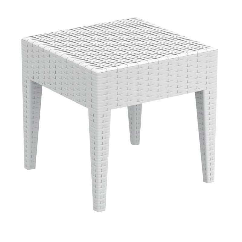 MIAMI WHITE ΤΡΑΠΕΖΙ 45Χ45Χ45εκ. ΠΟΛ/ΝΙΟΥ Αγόρασε MIAMI WHITE ΤΡΑΠΕΖΙ 45Χ45Χ45εκ. ΠΟΛ/ΝΙΟΥ σε μοναδική τιμή στο clickforshop.gr