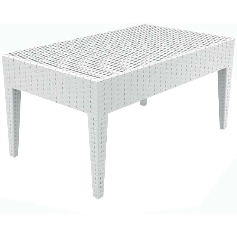 MIAMI WHITE ΤΡΑΠΕΖΙ 92Χ53Χ45εκ. ΠΟΛ/ΝΙΟΥ Αγόρασε MIAMI WHITE ΤΡΑΠΕΖΙ 92Χ53Χ45εκ. ΠΟΛ/ΝΙΟΥ σε μοναδική τιμή στο clickforshop.gr