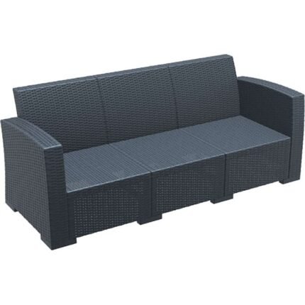 Αγόρασε MONACO DARK GREY 3ΘΕΣΙΟΣ ΚΑΝΑΠΕΣ ΠΟΛ/ΝΙΟΥ 198X79X79εκ. σε μοναδική τιμή στο clickforshop.gr