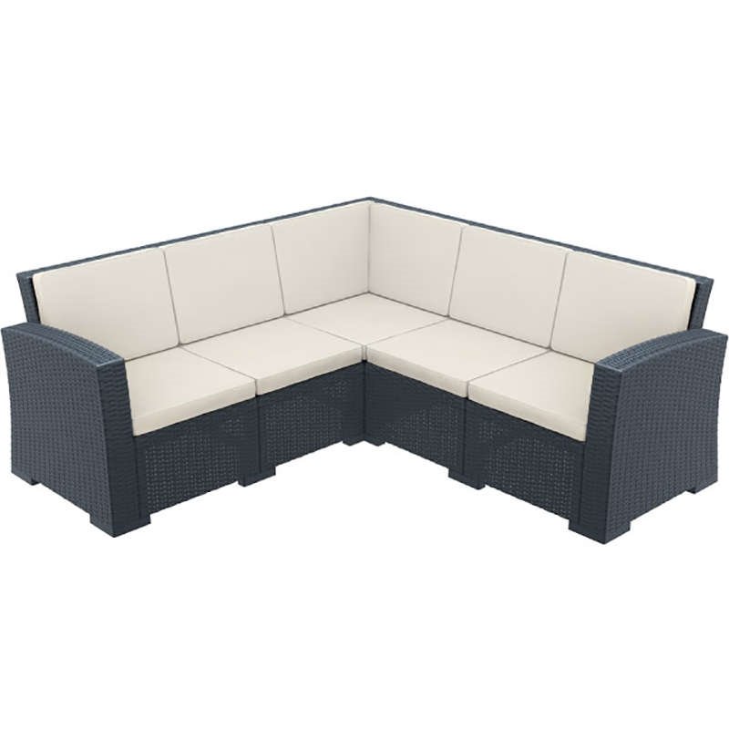 MONACO DARK GREY ΓΩΝΙΑ ΜΕ ΜΑΞΙΛΑΡΙ ΠΟΛ/ΝΙΟΥ 207X207X79εκ. Αγόρασε MONACO DARK GREY ΓΩΝΙΑ ΜΕ ΜΑΞΙΛΑΡΙ ΠΟΛ/ΝΙΟΥ 207X207X79εκ. σε μοναδική τιμή στο clickforshop.gr