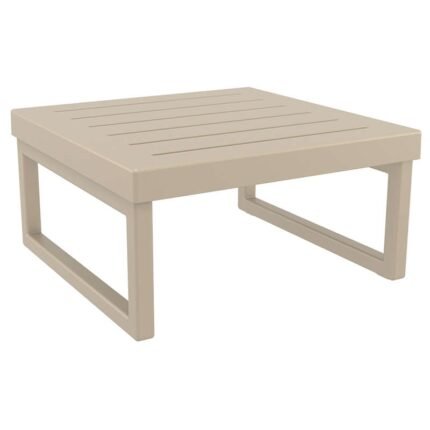 Αγόρασε MYKONOS ΤΡΑΠΕΖΙ TAUPE 65X65X33εκ. ΠΟΛ/ΝΙΟΥ σε μοναδική τιμή στο clickforshop.gr