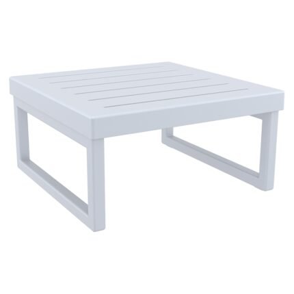 Αγόρασε MYKONOS ΤΡΑΠΕΖΙ SILVER GREY 65X65X33εκ. ΠΟΛ/ΝΙΟΥ σε μοναδική τιμή στο clickforshop.gr