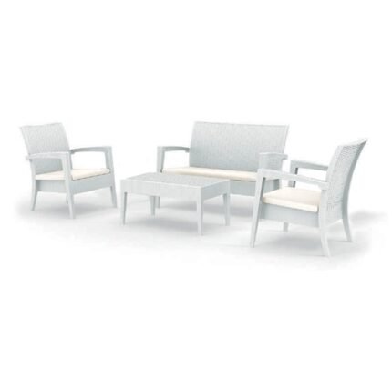 Αγόρασε MIAMI SET WHITE ΜΕ ΜΑΞ.(1ΚΑΝ.+2ΠΟΛ+ΤΡΑΠ.92Χ53εκ.)ΠΟΛ/ΝΙΟΥ σε μοναδική τιμή στο clickforshop.gr