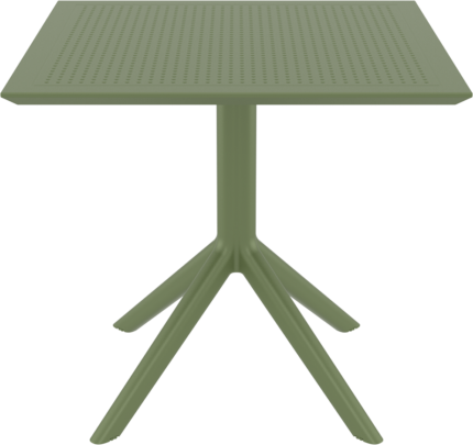 Αγόρασε SKY OLIVE GREEN 80X80X74εκ. ΤΡΑΠΕΖΙ  ΠΟΛ/ΝΙΟΥ σε μοναδική τιμή στο clickforshop.gr