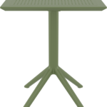 Αγόρασε SKY OLIVE GREEN 60Χ60X74εκ. ΤΡΑΠΕΖΙ ΠΤΥΣ/ΝΟ ΠΟΛ/ΝΙΟΥ σε μοναδική τιμή στο clickforshop.gr