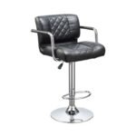 Αγόρασε Σκαμπό Μπαρ 2τμχ Bar83 Μαύρο Pu 51x51x110εκ. σε μοναδική τιμή στο clickforshop.gr