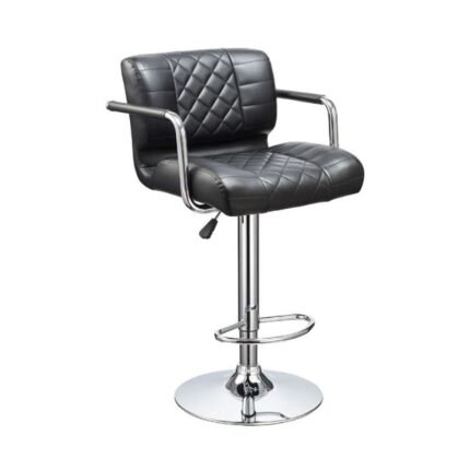 Αγόρασε Σκαμπό Μπαρ 2τμχ Bar83 Μαύρο Pu 51x51x110εκ. σε μοναδική τιμή στο clickforshop.gr