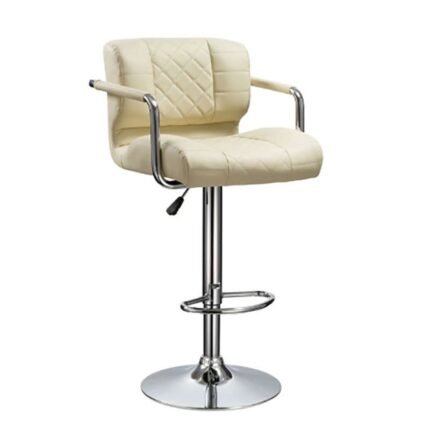 Αγόρασε Σκαμπό Μπάρ 2τμχ Bar83 Cream Pu 51x51x110εκ. σε μοναδική τιμή στο clickforshop.gr