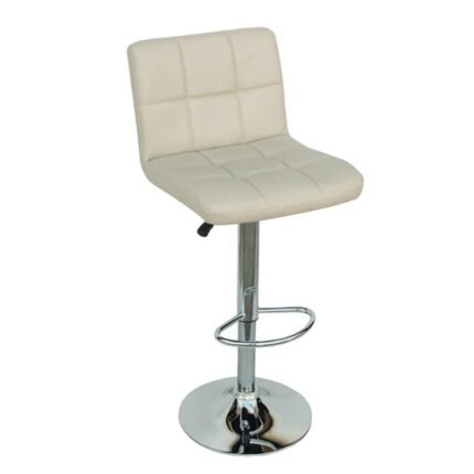 Αγόρασε Σκαμπό Μπάρ 2τμχ Bar40 Cream Pu 43x52x113εκ. σε μοναδική τιμή στο clickforshop.gr