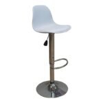Αγόρασε Σκαμπό Μπάρ 2τμχ Bar92 White Pu/Pp 37x33x102εκ. σε μοναδική τιμή στο clickforshop.gr