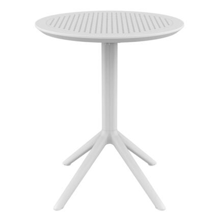 Αγόρασε SKY WHITE Φ60X74εκ. ΤΡΑΠΕΖΙ ΠΤΥΣ/ΝΟ ΠΟΛ/ΝΙΟΥ σε μοναδική τιμή στο clickforshop.gr