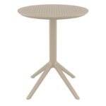 Αγόρασε SKY TAUPE Φ60X74εκ. ΤΡΑΠΕΖΙ ΠΤΥΣ/ΝΟ ΠΟΛ/ΝΙΟΥ σε μοναδική τιμή στο clickforshop.gr