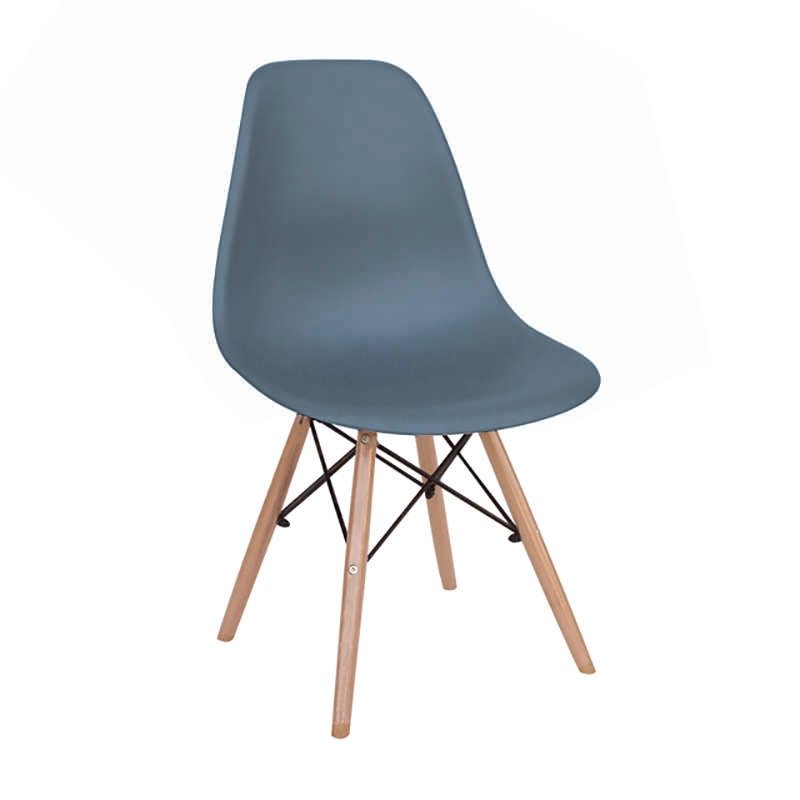 Καρέκλα Τραπεζαρίας Ξύλινη 4τμχ Loft Γκρί PP 46x52x43-82.5εκ. Αγόρασε Καρέκλα Τραπεζαρίας Ξύλινη 4τμχ Loft Γκρί PP 46x52x43-82.5εκ. σε μοναδική τιμή στο clickforshop.gr