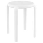 Αγόρασε TOM 45εκ. ΣΚΑΜΠΟ WHITE ΠΟΛ/ΝΙΟΥ 34X34X45εκ. σε μοναδική τιμή στο clickforshop.gr