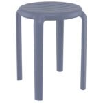 Αγόρασε TOM 45εκ. ΣΚΑΜΠΟ DARK GREY ΠΟΛ/ΝΙΟΥ 34X34X45εκ. σε μοναδική τιμή στο clickforshop.gr