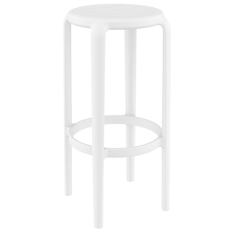 TOM 75εκ. ΣΚΑΜΠΟ WHITE ΠΟΛ/ΝΙΟΥ 36X36X75εκ. Αγόρασε TOM 75εκ. ΣΚΑΜΠΟ WHITE ΠΟΛ/ΝΙΟΥ 36X36X75εκ. σε μοναδική τιμή στο clickforshop.gr