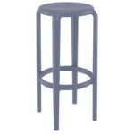 Αγόρασε TOM 75εκ. ΣΚΑΜΠΟ DARK GREY ΠΟΛ/ΝΙΟΥ 36X36X75εκ. σε μοναδική τιμή στο clickforshop.gr