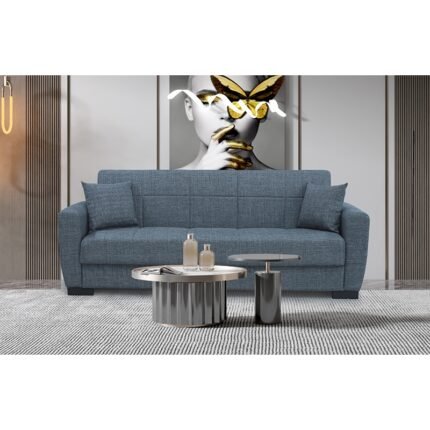 Αγόρασε ANIMA GREY ΥΦΑΣΜΑ 3ΘΕΣΙΟΣ ΚΑΝΑΠΕΣ/ΚΡΕΒΑΤΙ ΜΕ ΑΠΟΘ.ΧΩΡΟ 210X80X75εκ. σε μοναδική τιμή στο clickforshop.gr