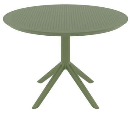 Αγόρασε SKY OLIVE GREEN Φ105X74εκ. ΤΡΑΠΕΖΙ ΠΟΛ/ΝΙΟΥ σε μοναδική τιμή στο clickforshop.gr