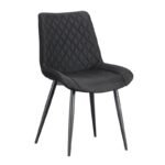 Αγόρασε ALESIA BLACK ΥΦΑΣΜΑ ΚΑΡΕΚΛΑ ΜΕΤΑΛΛΙΚΗ 54X63X86εκ. σε μοναδική τιμή στο clickforshop.gr