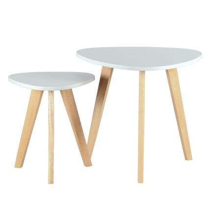 Αγόρασε MOLY ΣΕΤ 2τμχ.ΤΡΑΠΕΖΙ ΣΑΛΟΝΙΟΥ 60X60X55 & 40X40X45εκ. σε μοναδική τιμή στο clickforshop.gr