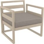 Αγόρασε MYKONOS ΜΑΞΙΛΑΡΙ ΚΑΘΙΣΜΑΤΟΣ LIGHT BROWN 65Χ65Χ10εκ. σε μοναδική τιμή στο clickforshop.gr