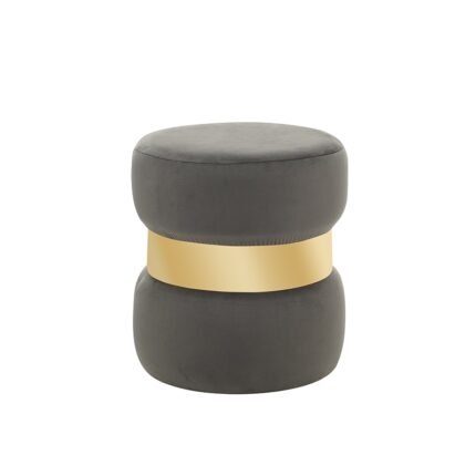 Αγόρασε LINDA/R ΣΚΑΜΠΟ GREY VELVET ΥΦΑΣΜΑ Φ.37Χ43εκ. σε μοναδική τιμή στο clickforshop.gr