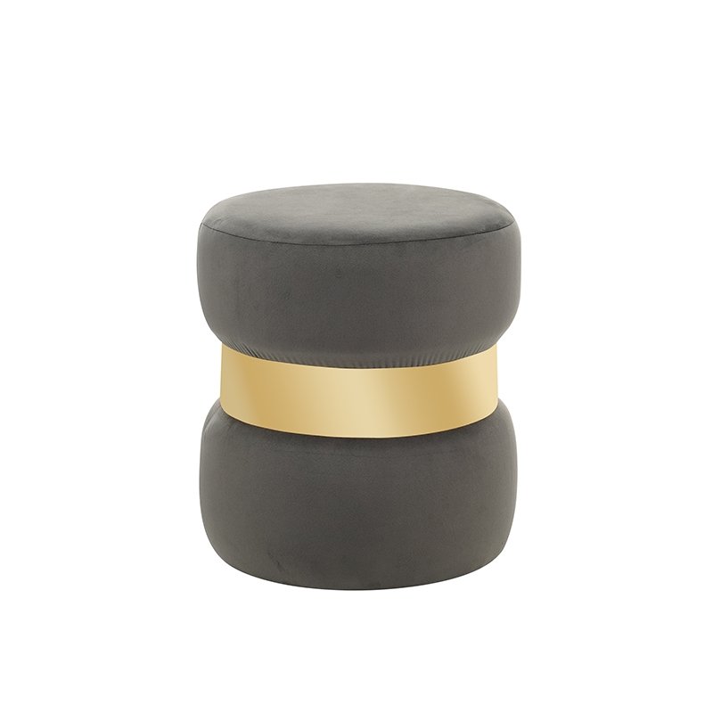 LINDA/R ΣΚΑΜΠΟ GREY VELVET ΥΦΑΣΜΑ Φ.37Χ43εκ. Αγόρασε LINDA/R ΣΚΑΜΠΟ GREY VELVET ΥΦΑΣΜΑ Φ.37Χ43εκ. σε μοναδική τιμή στο clickforshop.gr