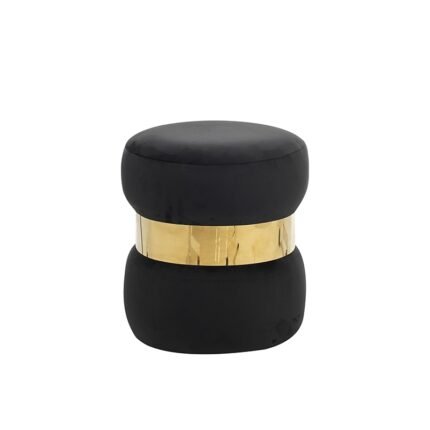 Αγόρασε LINDA/R ΣΚΑΜΠΟ BLACK VELVET ΥΦΑΣΜΑ Φ.37Χ43εκ. σε μοναδική τιμή στο clickforshop.gr