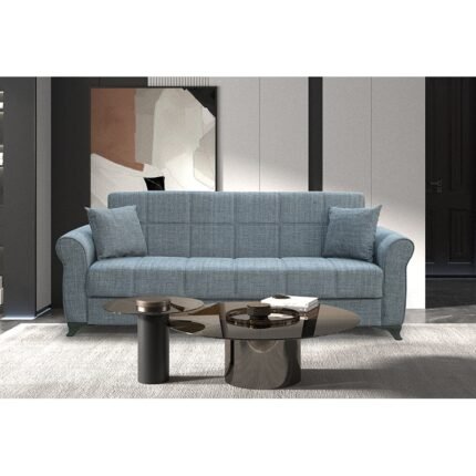 Αγόρασε LENA GREY ΥΦΑΣΜΑ 3ΘΕΣΙΟΣ ΚΑΝΑΠΕΣ/ΚΡΕΒΑΤΙ ΜΕ ΑΠΟΘ.ΧΩΡΟ 210X80X75εκ. σε μοναδική τιμή στο clickforshop.gr