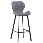 Αγόρασε Σκαμπό Μπάρ 2τμχ Martin 73εκ. Γκρί Ύφασμα 45x49x73-106εκ. σε μοναδική τιμή στο clickforshop.gr