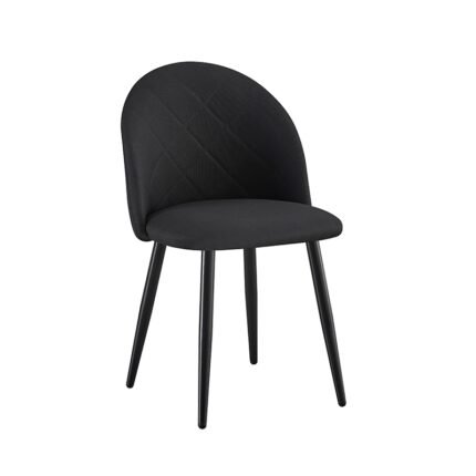 Αγόρασε RIO ΜΑΥΡΟ/ΜΑΥΡΟ ΥΦΑΣΜΑ(Σ4)ΚΑΡΕΚΛΑ ΜΕΤΑΛΛΙΚΗ 47X53.5X80εκ. σε μοναδική τιμή στο clickforshop.gr