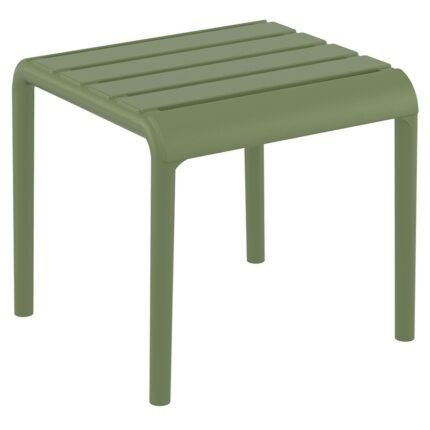 Αγόρασε PARIS OLIVE GREEN ΤΡΑΠΕΖΙ 42X41X40εκ. ΠΟΛ/ΝΙΟΥ σε μοναδική τιμή στο clickforshop.gr