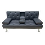 Αγόρασε REST BLACK PU ΚΑΝΑΠΕΣ-ΚΡΕΒΑΤΙ 168X88X79εκ. σε μοναδική τιμή στο clickforshop.gr