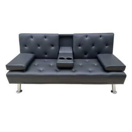 Αγόρασε REST BLACK PU ΚΑΝΑΠΕΣ-ΚΡΕΒΑΤΙ 168X88X79εκ. σε μοναδική τιμή στο clickforshop.gr