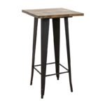 Αγόρασε TEXAS ΜΠΑΡ ΜΑΥΡΟ ΜΑΤ ΤΡΑΠ. 60Χ60Χ106εκ.WOOD TOP σε μοναδική τιμή στο clickforshop.gr